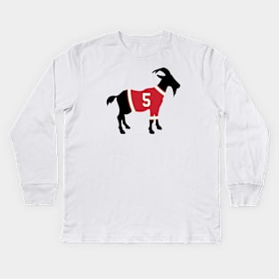 Aaron Ekblad GOAT Kids Long Sleeve T-Shirt